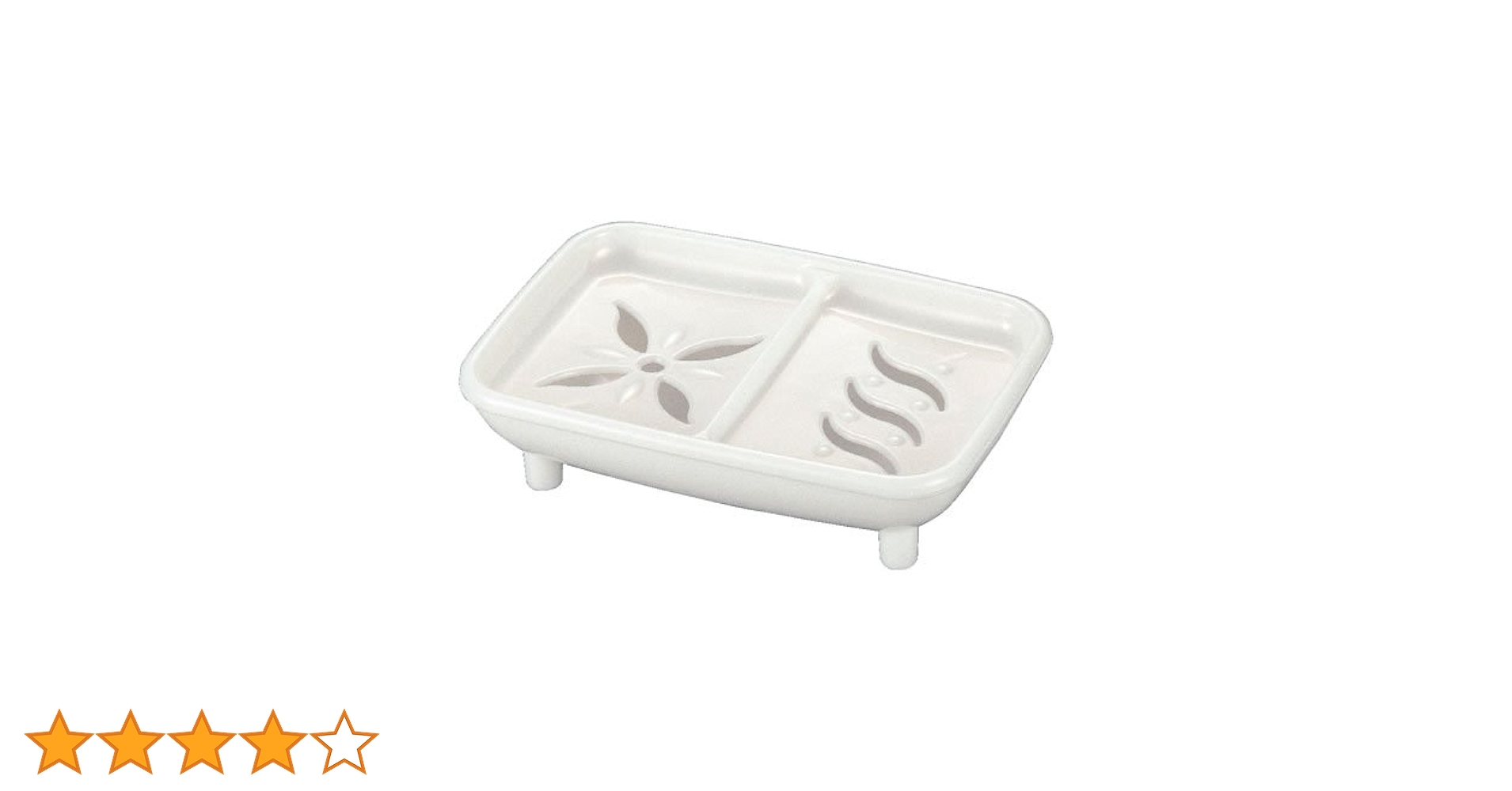 Amazon｜ヴァーナル ソープディッシュ 石鹸置き パールホワイト